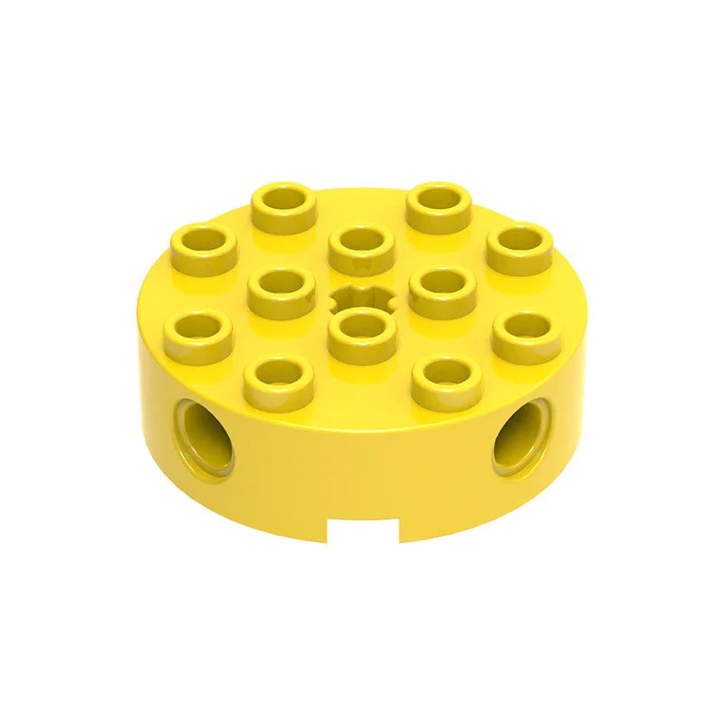 20pcs 6222 Technical Brick 4X4 Round* DIY enlighten block bricks,Compatible With Assembles Particles