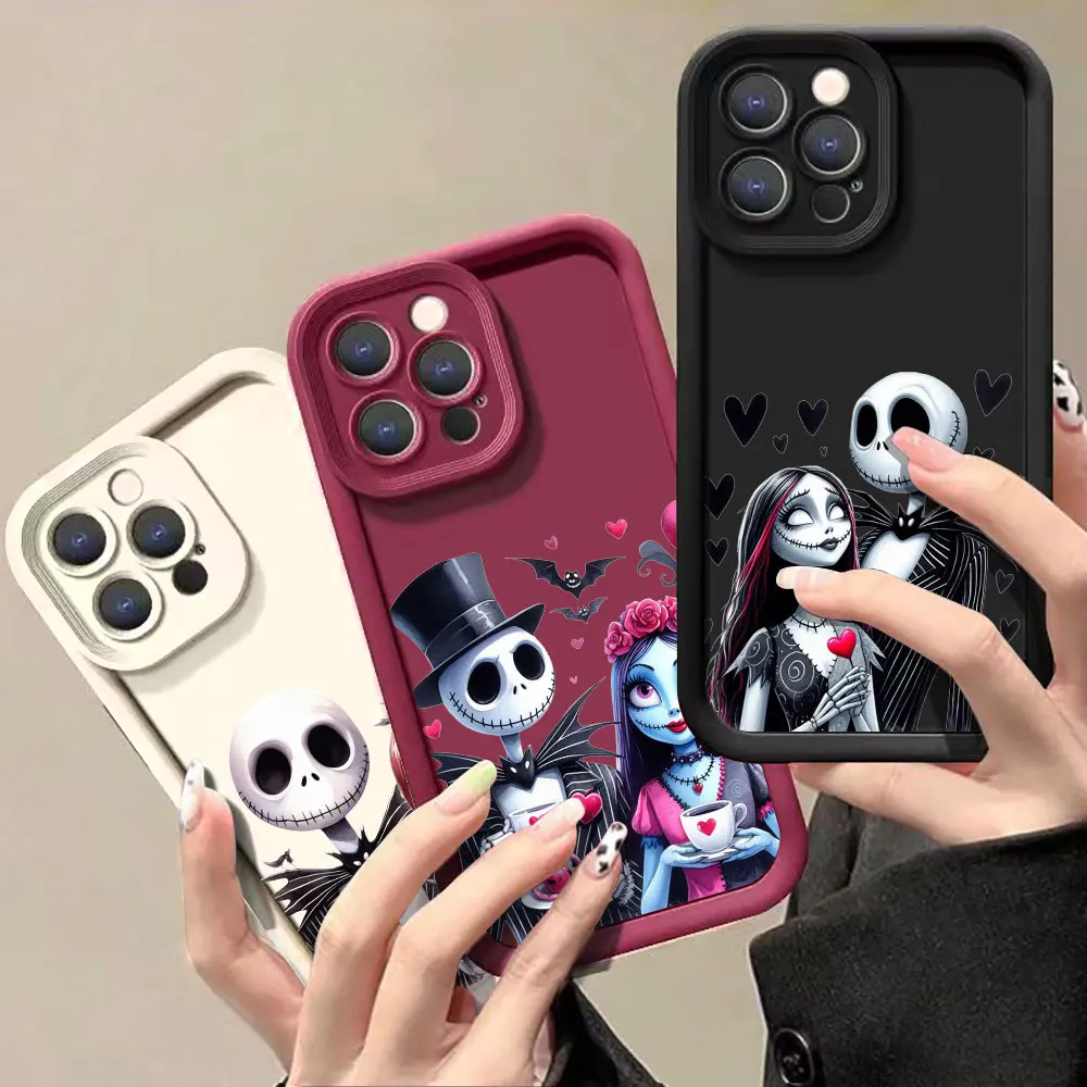 Disney The Nightmare Before Christmas Case For Realme 12 11 8 8I 7I C67 C55 C53 C35 C33 C31 C30 C21 GT NEO 3 5 Pro Plus 5G Cover