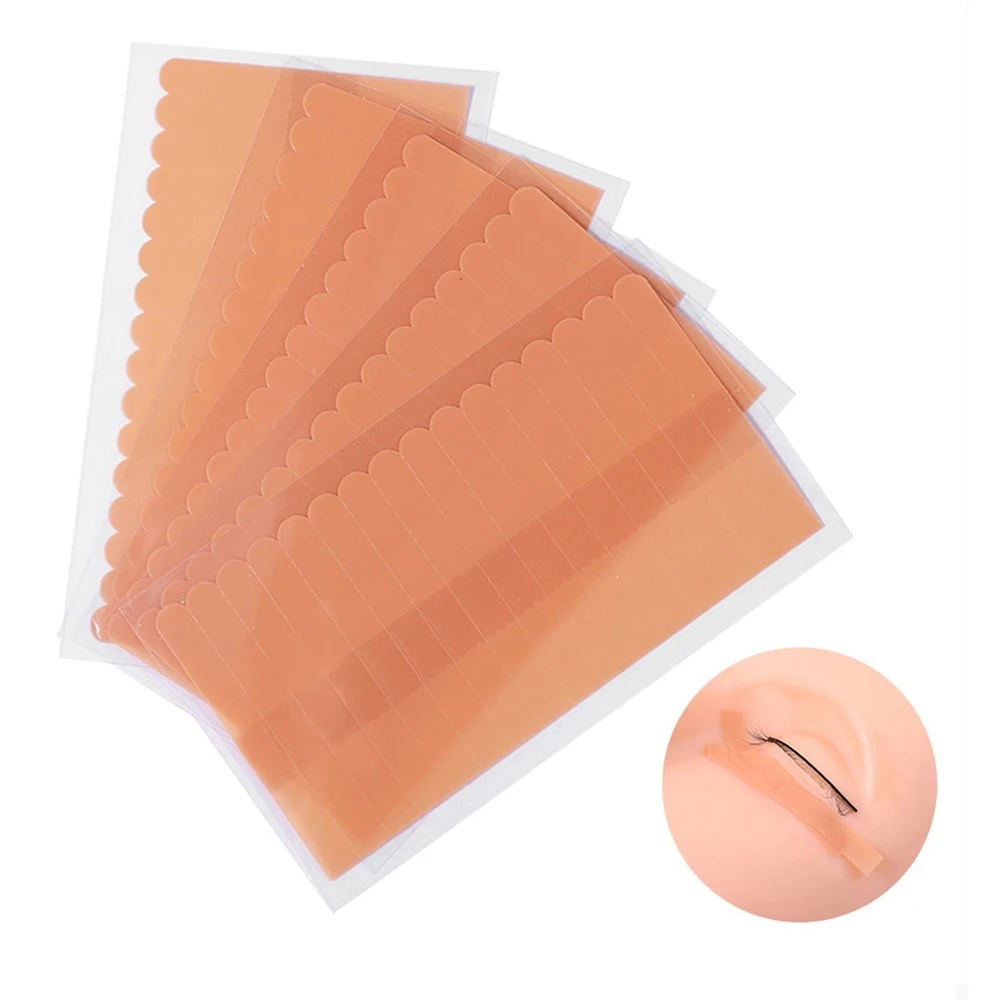 10 Sheets Non-woven Eyebrow Protection Tape Grafted False Eyelash Lifting Eyelid Tape Lash Extension Under Patch Makeup Tools