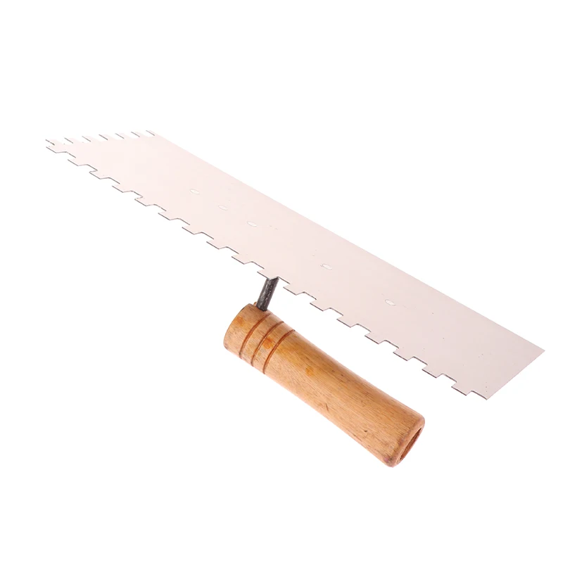 Tile Tiling Tools Masons Serrated Trowels Workers Auxiliary Plastering Decoration Toothed Knives Ceramic Widened Large Boards