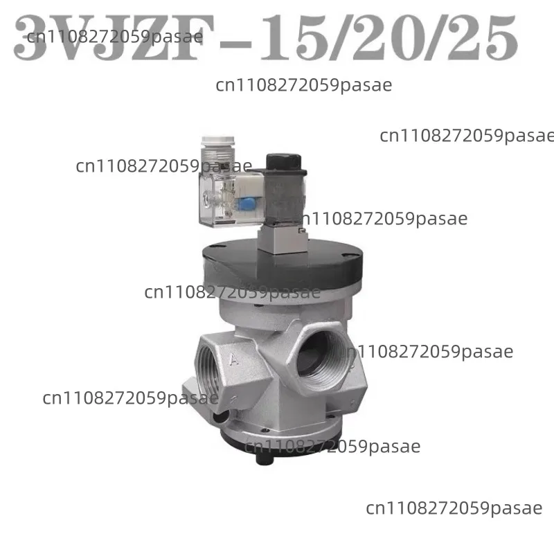 Two-position three-way cut-off solenoid valve 3VJZF-25-AS-DC24V external pilot
