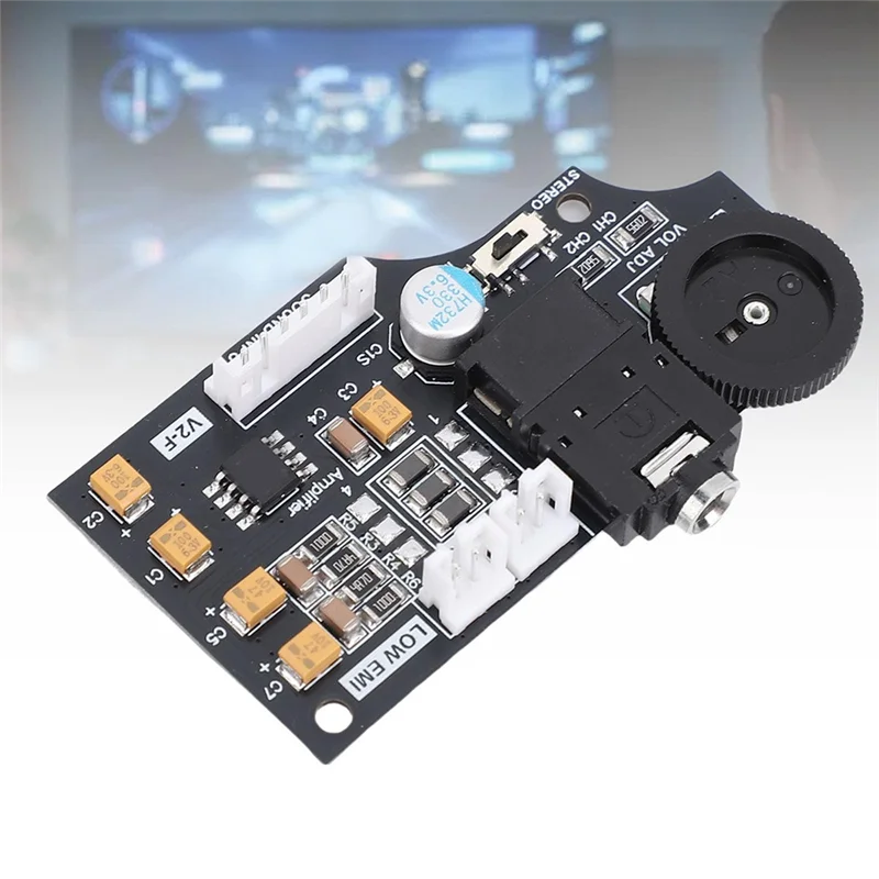 L52A-High Quality Dual Channel For SEGA GG Volume Audio Board Featuring ELNA Capacitors 2 Volume Output Designed For SEGA Game G