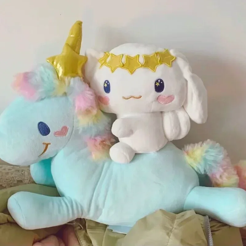 

Miniso Sanrio Cinnamon Dog Series Anime Unicorn Doll Throw Pillow Soft Plush Toys Kid Birthday Christmas Gifts