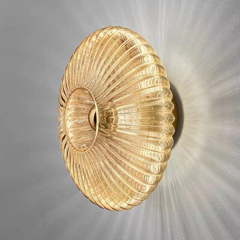 Nordic Retro Plafondlamp Eenvoudige Glazen Plafondlamp Voor Wanddecoratie In Woonkamers Gangen Slaapkamers Muren Entree Foyer