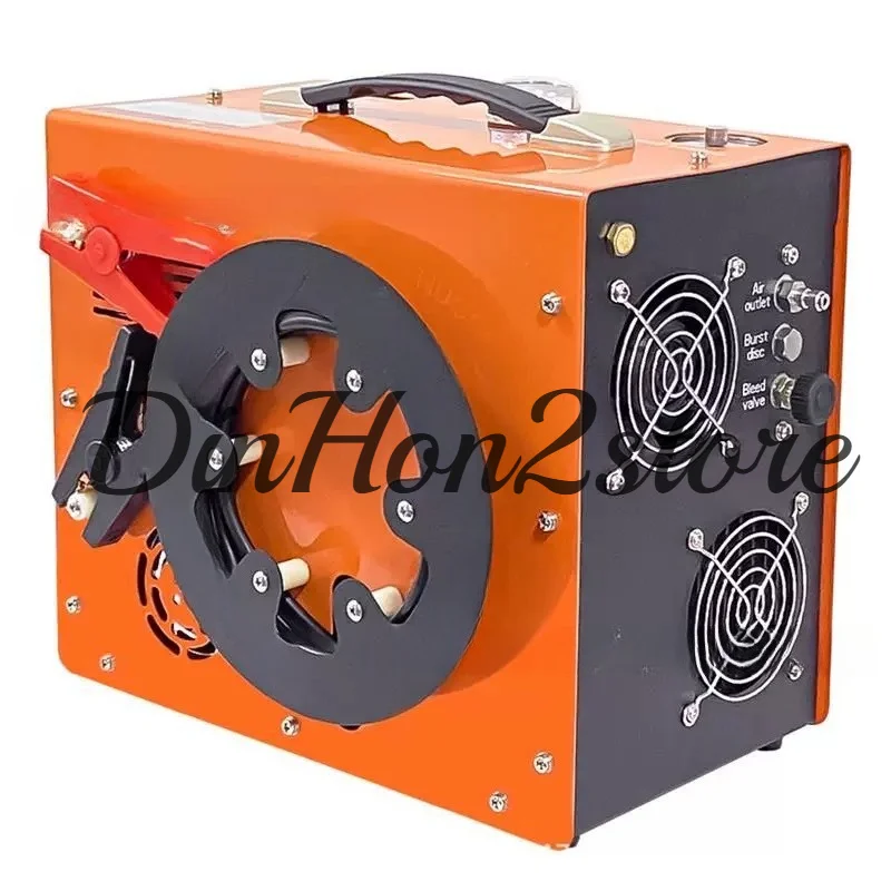 Water-air-cooled Automatic Shutdown Electric High-pressure Inflator 30mpa High-pressure Air Pump 30mpa Built-in Transformer