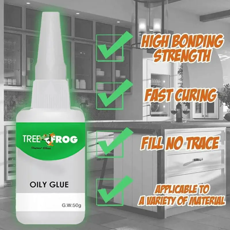 All-Purpose Tree Frog Oily Glue Strong Adhesive Welding High-Strength Repair Glue For Metal, Shoes, Wood, Ceramics, Leather