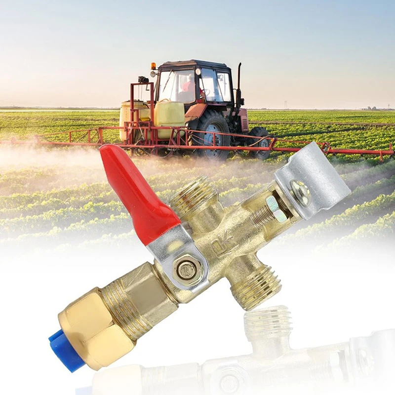 .1Pc Agriculture High Pressure Alloy Nozzle Pesticide Sprayer Plant Protection Irrigation Tractors Spray Head For Farm Garden.