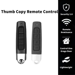 Wireless 433Mhz remote control copycode remote control 4-channel electricclone door universal garage door control
