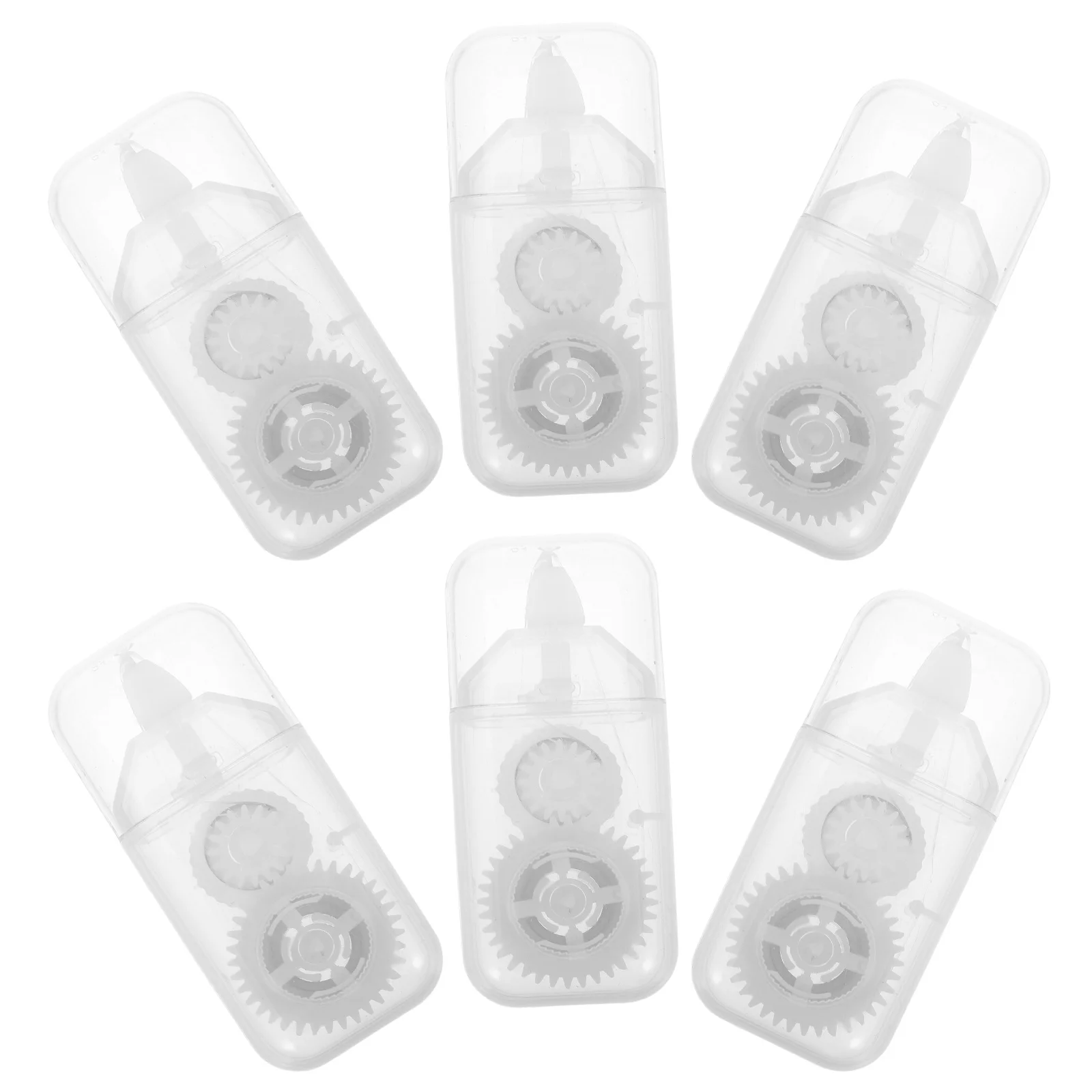 6pcs Correction Tape Practical Portable Small Students Correction Tapes For Writing Eraser Classroom Stationery Study Tools