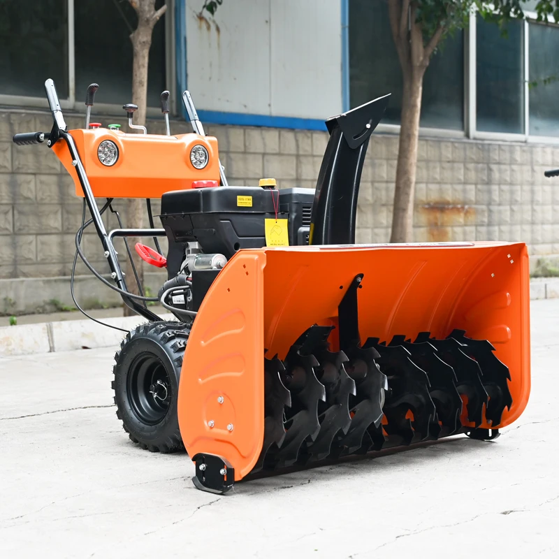 High Efficiency Snowthrower Diesel Electric Snowsweeper Diameter 560mm 1000mm Snow cleaning machine Snowplow for sale