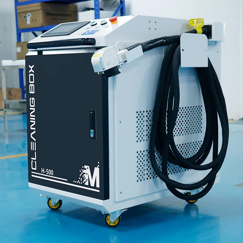 Air Cooled Handheld Mini Pulse Laser Cleaner Eco-friendly No Consumables Deep Cleaning Machine