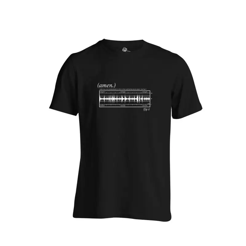 Amen Break camiseta Hardcore Jungle Drum And Bass Wave Loop