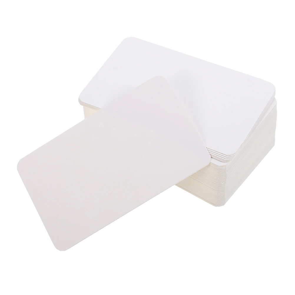 

300 Pcs Blank Card Mini Note Cards Plain Craft Bulk Small for Making Paper Word