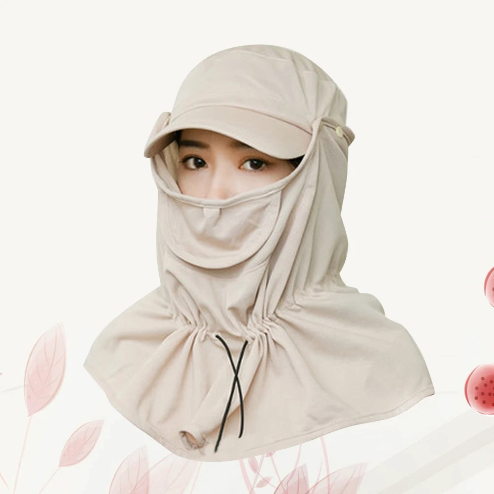 

Sun Protection Hat Quick Dry Anti UV Mask Cover Cap for Fishing Hiking Lightweight Breathable Outdoor Sports