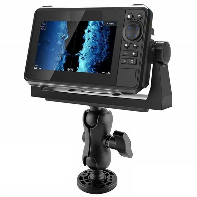 Swivel Fish Finder Mount Base 360 Degree Swivel Fish Finder Mount Base GPS Navigation Fish Finder Bracket For Marine Boat Kayak