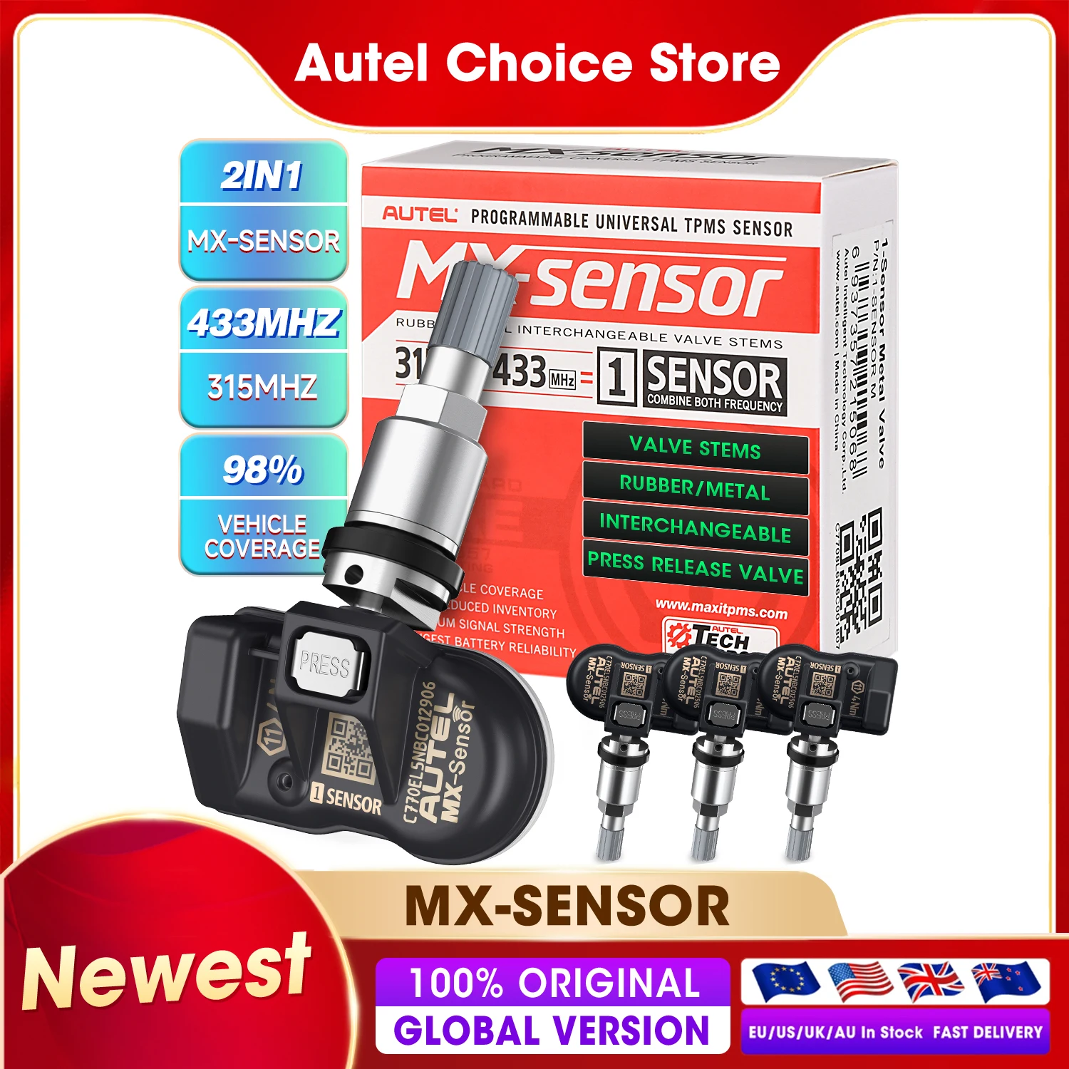 Autel 2In1 Mx-Senso…