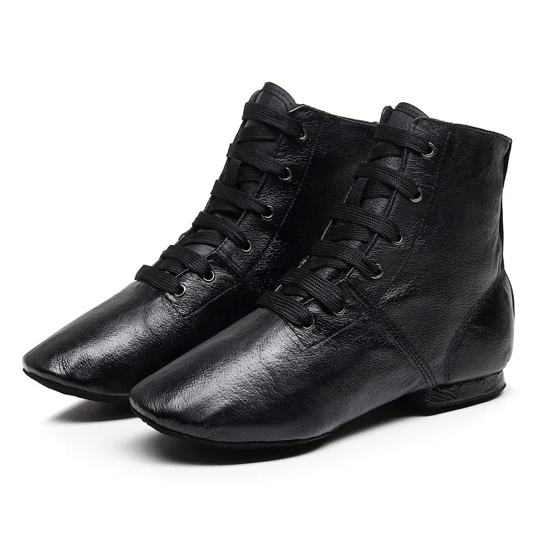 

Dance Shoes for Women with Soft Soles for Leather Professional Chinese Dance Teacher Classical Ballet with Heels Jazz Dancewear