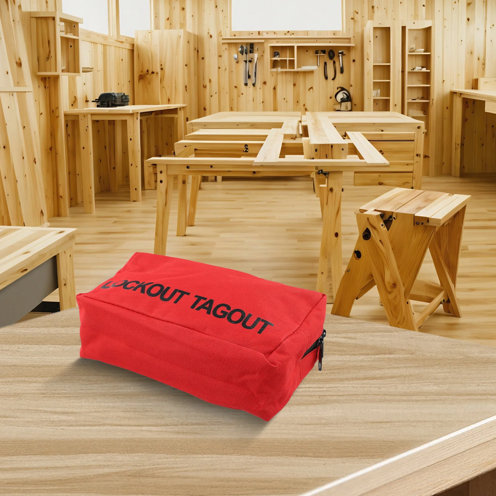 Compact for Lock Storage Portable for Lock Carrying Bag For Outdoor Activities Lightweight Lock Bag Oxford Cloth Construction