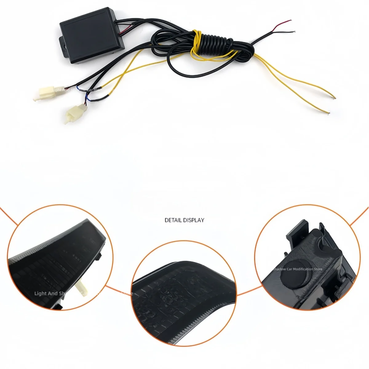 For Subaru Forester 2013-2019 Daytime running light Modding LED Front fog light Front bumper light Decorative light Auto parts