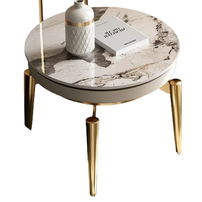 Makeup Cute Clear Coffee Table Tray Metal Simple Low Balcony Small Side Table Mobile Nordic Aesthetic Couchtisch Salon Furniture
