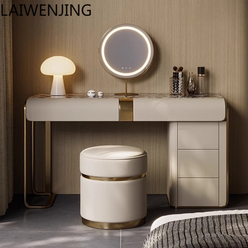 

SGF Italian simple dresser modern high-end custom minimalist marble makeup table