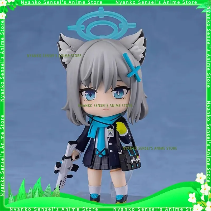 

In Stock Blue Archive Sunaookami Shiroko Q Ver. 10cm KO Ver. Action Figure Nendoroid Anime Models Toy Doll Collectible