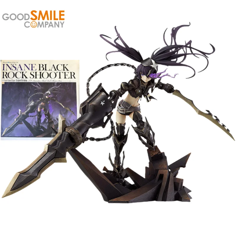 

In Stock Original GSC Insane Black Rock Shooter 1/8 Scale Painted Figure Sculpted By Kiking Anime Figure Model Collection