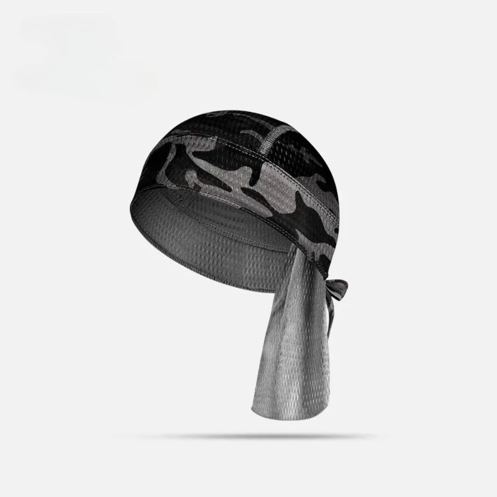 Protection Bandana Cap Sweat-Wicking 2026 Pirate Hats Adjustable Running Durag Bandana