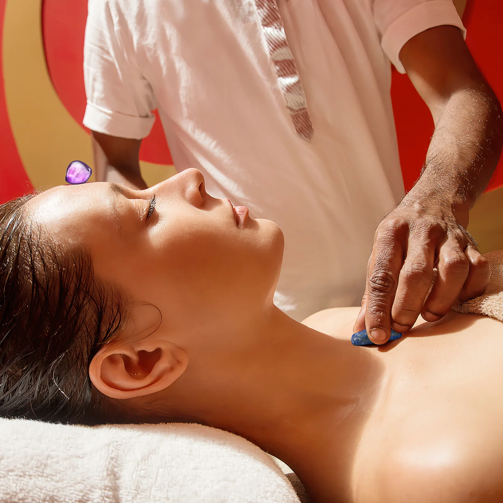 

Assorted 7 Gemstone Spheres Aventurine Rose Quartz Tiger Eye Amethyst Jasper Sodalite 10 15mm Palm Size Healing Stones Chakra