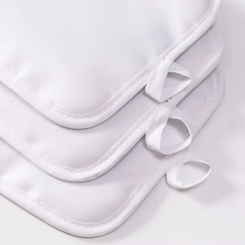 Linen pot holder blank printing kitchen cookware sublimation pot holder pad