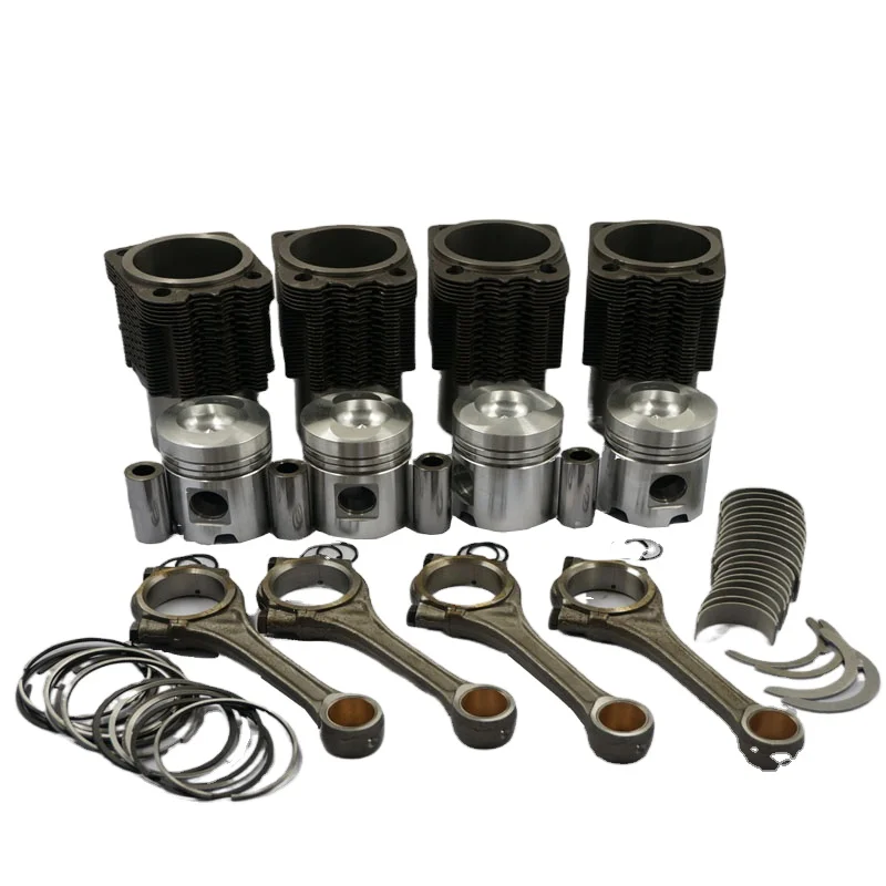 

FL912 FL913 Overhaul Repair Kit air cooled Diesel engine spare parts cylinder liner piston connecting rod for deutz