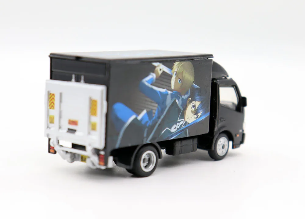 TINY 1/76 Scale HINO 300 Transportation Truck of Sword Art Online Diecast Alloy Toys Premium Collection For Collection Gift