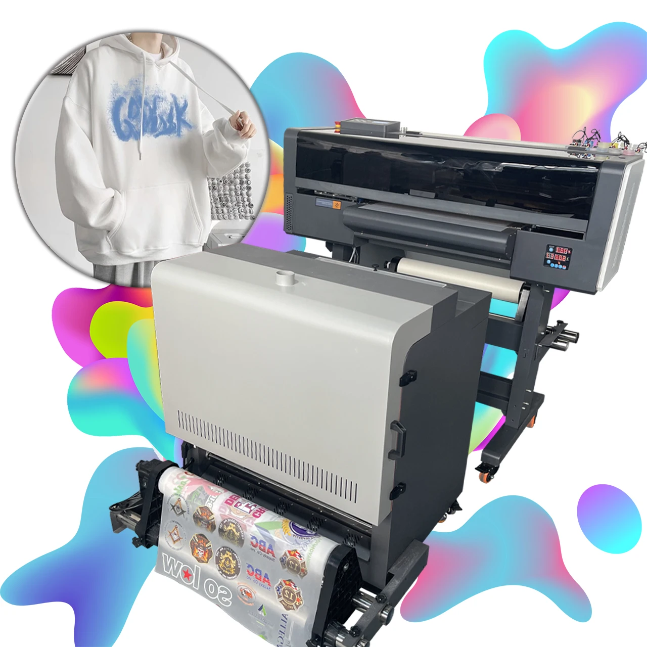 9 Colors Dtf Printe…