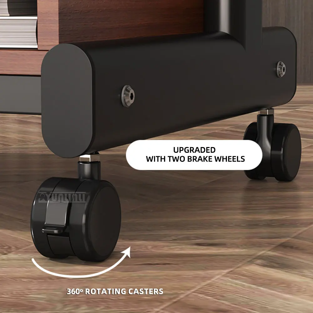 Portable TV Stand Floor Mount All-in-One Mount