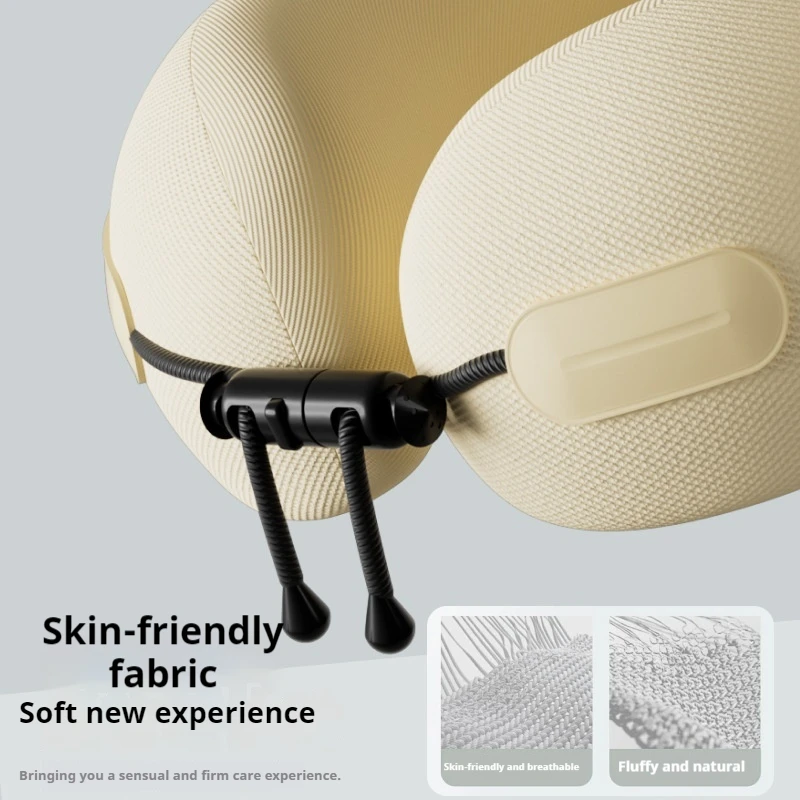 Memory Foam U-Shaped Pillow Travel Neck Support Sleeping Pillow Shoulder Rest U-Cushion Airplane Trip Neck Pillow