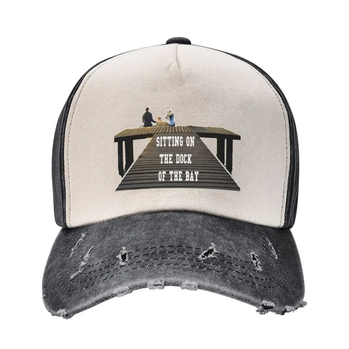 Sittin on the dock of the bay Baseball Cap Cosplay derby hat Caps Male Women's