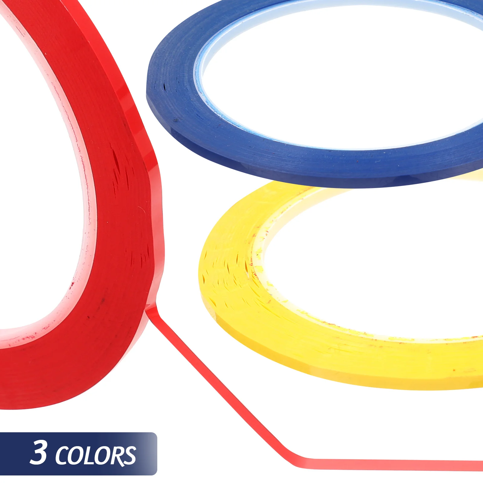 

3 Rolls Violin Phoneme Stickers Tabs Fingerboard Tapes Guitar Supplies Scale Pvc Guide
