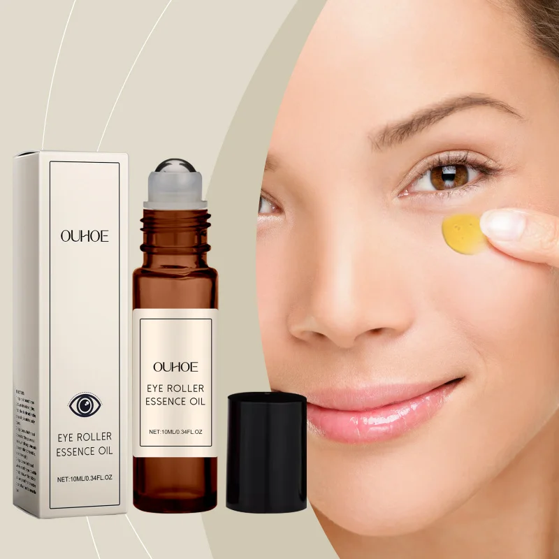 

Eye Roller Serum Oil, Reduces Fine Lines, Nourishes & Hydrates, Moisturizes Eye Area, Daily Massage Care Essential