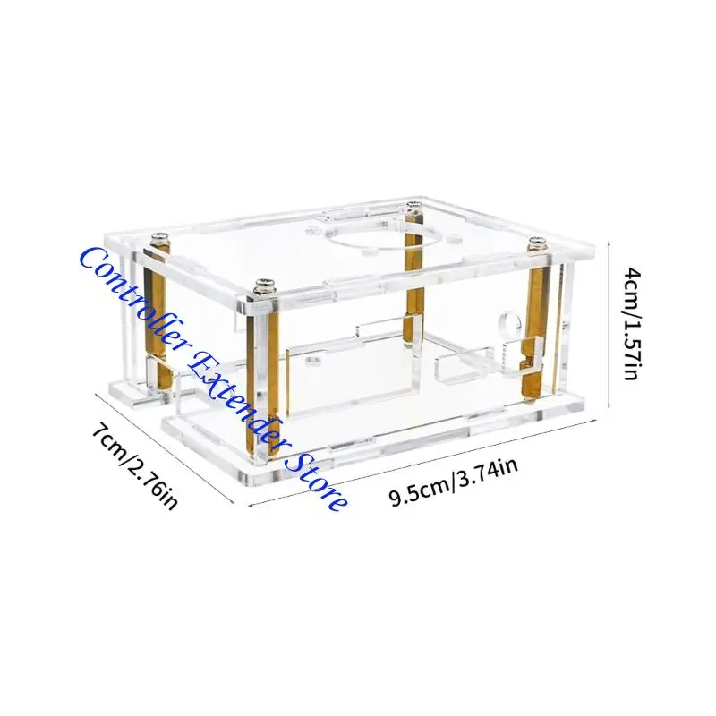 Vỏ vỏ acrylic rõ ràng N84B cho K2B giám sát dễ dàng về trạng thái và kết nối bảng