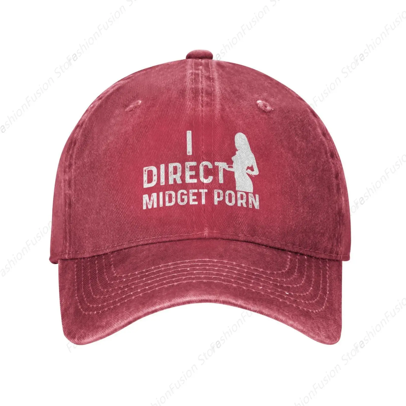 Funny Trucker Hat I Direct Midget Porn Men Baseball Cap Unisex Cowboy Caps Cool Dad Sports Hats for Casual Outdoor GYM