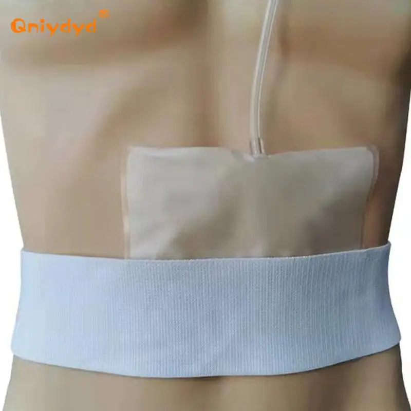 1PC Abdominal Dialysis Belt Adjustable Stretchy Drain Belt for Peritoneal Women Men Patients