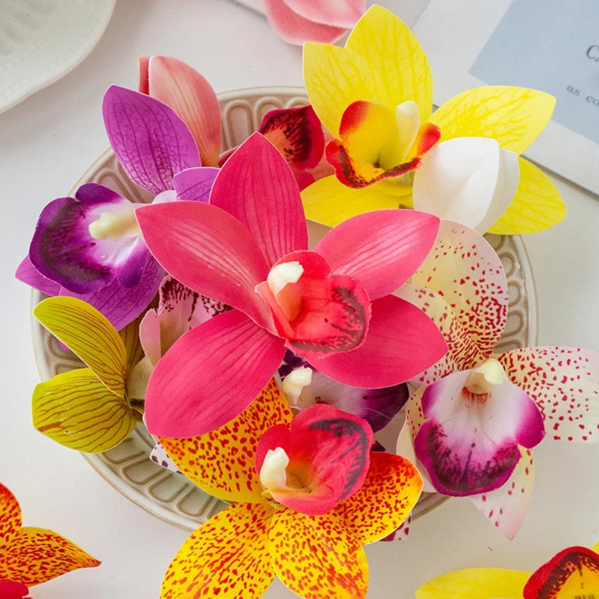 زهرة اصطناعية الحرير السحلية غرفة المنزل زهرية الجدول ديكورا مهرجان في الهواء الطلق حديقة ساحة الزفاف باقة الزفاف Diy بها بنفسك هدية Accessori #2