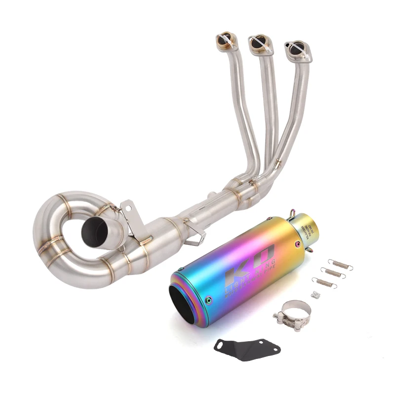 

Slip On For CFMOTO 675SR 675 SR 2024 2025 Motorcycle Complete Exhaust System Muffler Header Link Pipe Stainless Steel DB Killer
