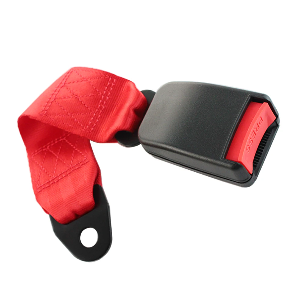 Universal Car Seat Belts Two-point Belt Buckle Seatbelt Clip Seat Belt Extension Plug Car Safety Belt Retainer Truck Seat Safety