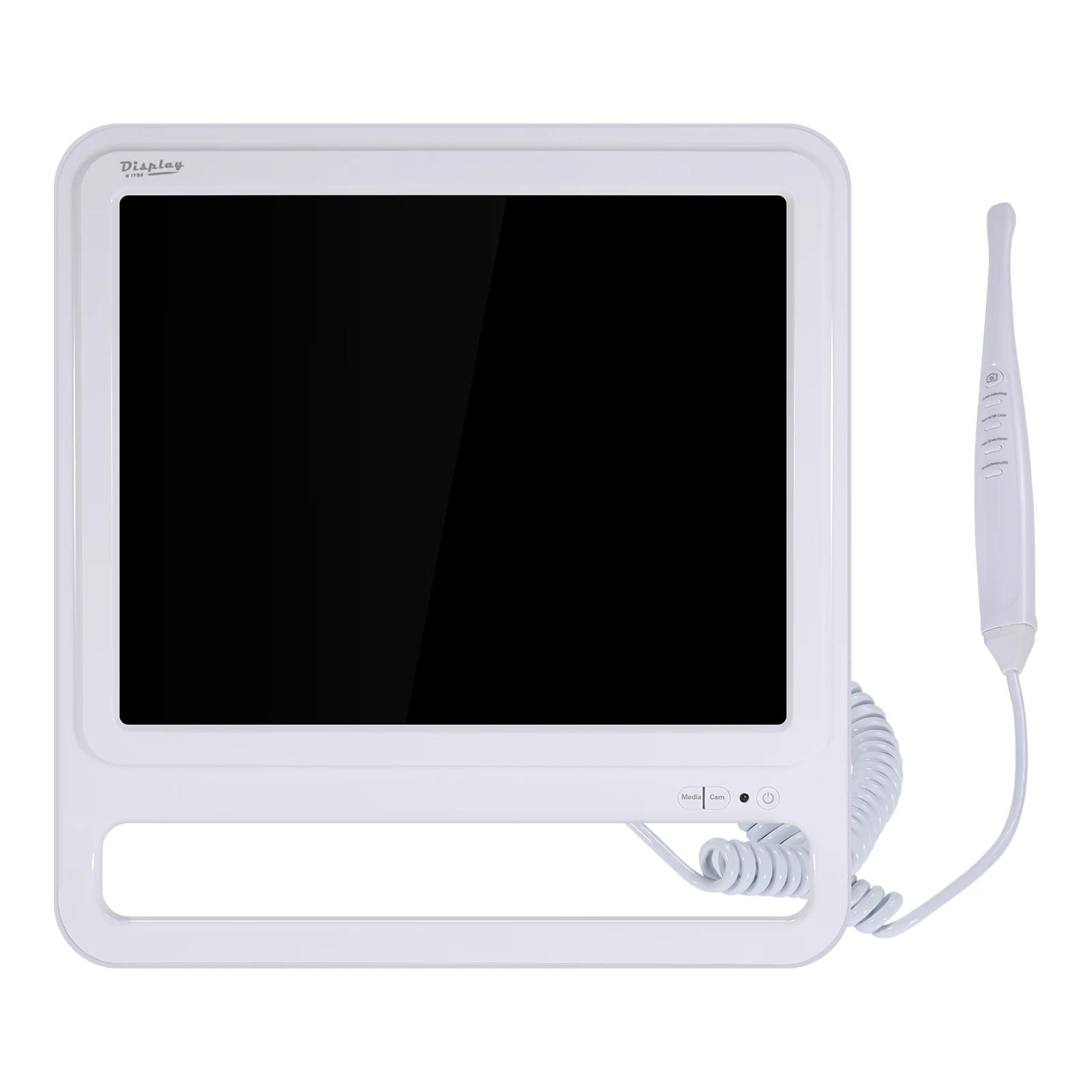 كاميرا لاسلكية واي فاي HD للأسنان داخل الفم 8 عدسة ماكرو LED + شاشة LCD مقاس 17 بوصة جانب الكرسي #3