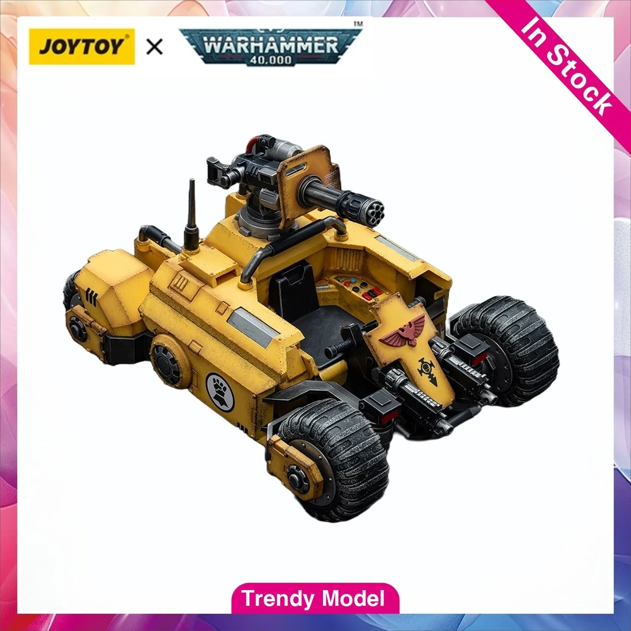 

【TM】В наличии JOYTOY WARHAMMER 40K Imperial Fists Primaris Invader ATV 1/18 Коллекционная фигурка-модель, игрушка, подарок, украшение