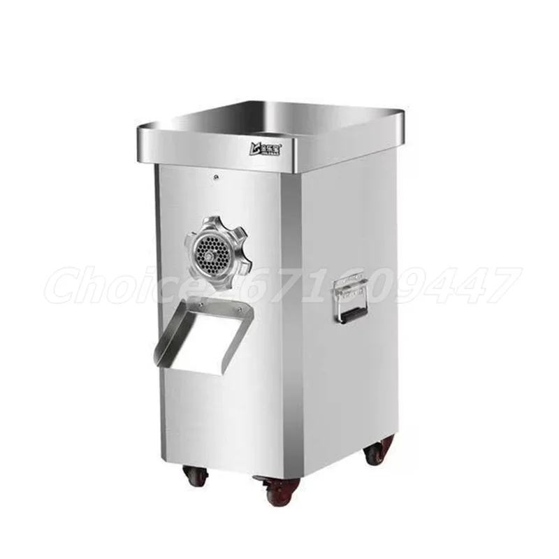 Electric Meat Grinder Cutter Industrial Minced Meat Mincer Machine Stainless Steel Chicken and Fresh Meat Strip Cutter Machine