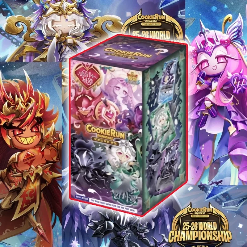 

Новая оригинальная корейская коллекционная карточная игра Cookie Run Kingdom Wave 10 & Wave 9 TCG: Слепая коробка с картами (Black Milk / St. Lily / Eternal Sugar и др.)