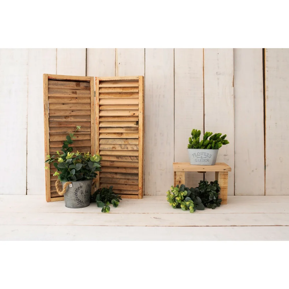 Casa in legno Indoor Parclose Home Studio Party Decoration fondali fotografici piante verdi personalizzate compleanno fotografia sfondi