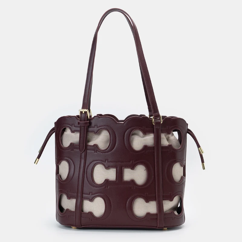 

CH New Casual Women's Tote Bag Exquisite Fashion Luxury Brand Hollow Design 2025 New Trend Women's Handbag